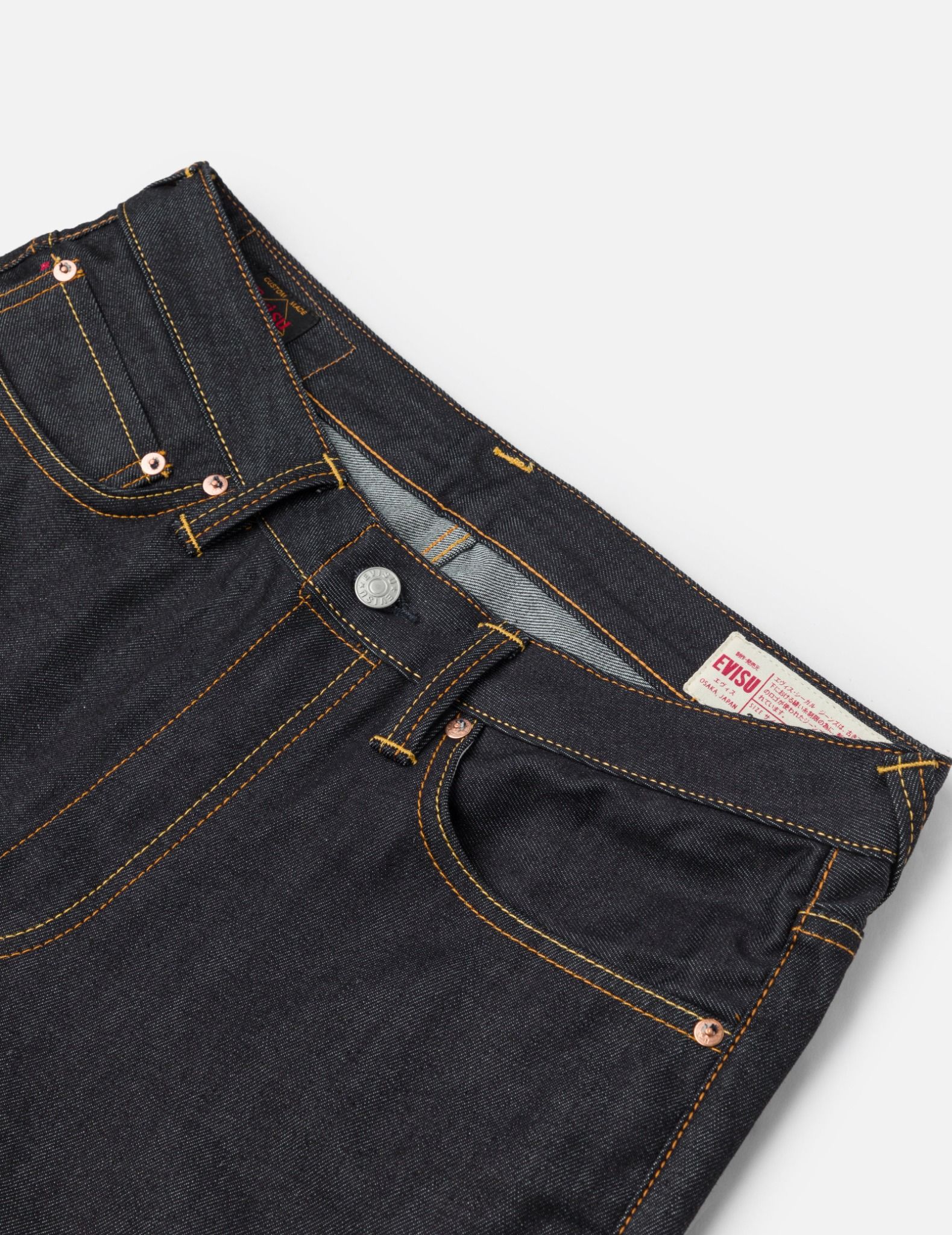  Quần Evisu Multi-Pocket Seagull Jeans 'Indigo' 