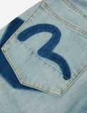  Quần Evisu Multi-Pocket Seagull Print Jeans 'Indigo' 