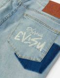  Quần Evisu Multi-Pocket Seagull Print Jeans 'Indigo' 
