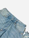  Quần Evisu Multi-Pocket Seagull Print Jeans 'Indigo' 