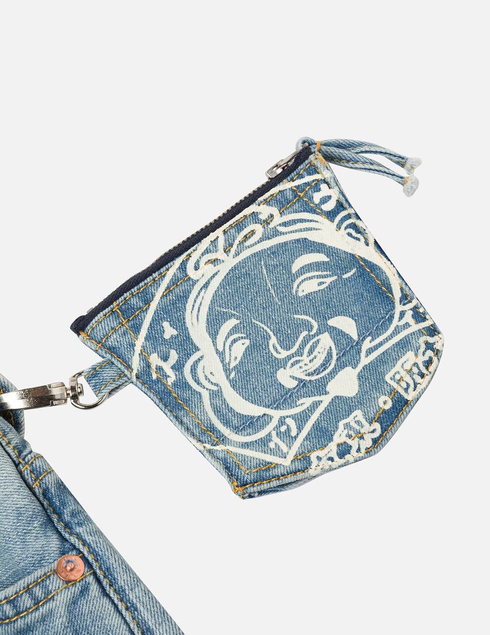  Quần Evisu Multi-Pocket Seagull Print Jeans 'Indigo' 