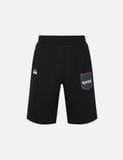  Quần Evisu Multi-Pocket Sweatshorts 'Black' 