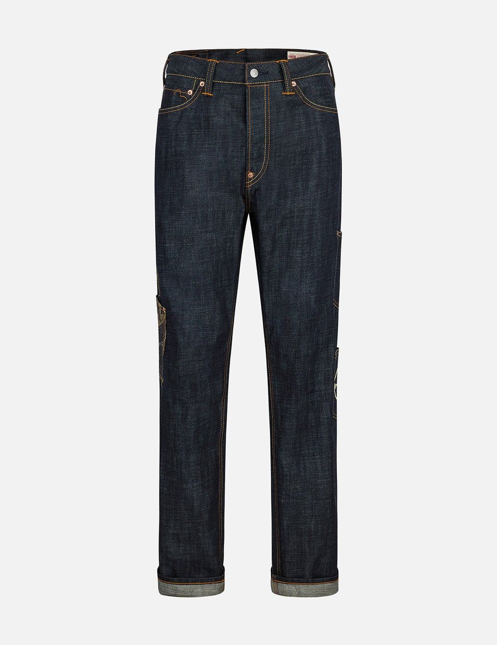 Quần Evisu Multi-Pocket with Brocade Patch 'Indigo' 