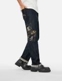  Quần Evisu Multi-Pocket with Brocade Patch 'Indigo' 