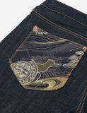  Quần Evisu Multi-Pocket with Brocade Patch 'Indigo' 