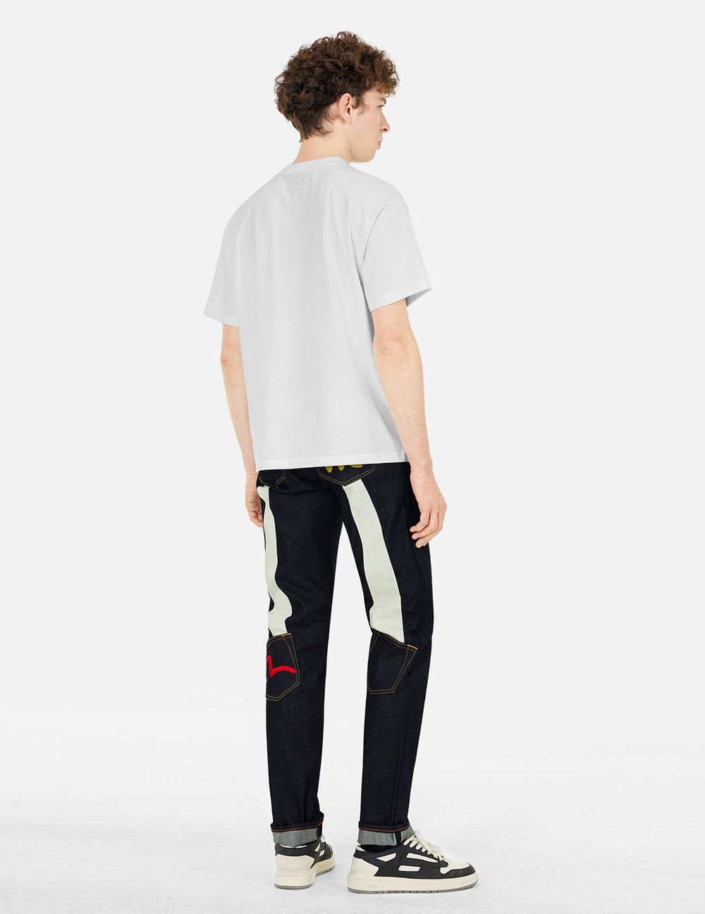  Quần Evisu Red Seagull Daicock Print Jeans 'Indigo' 