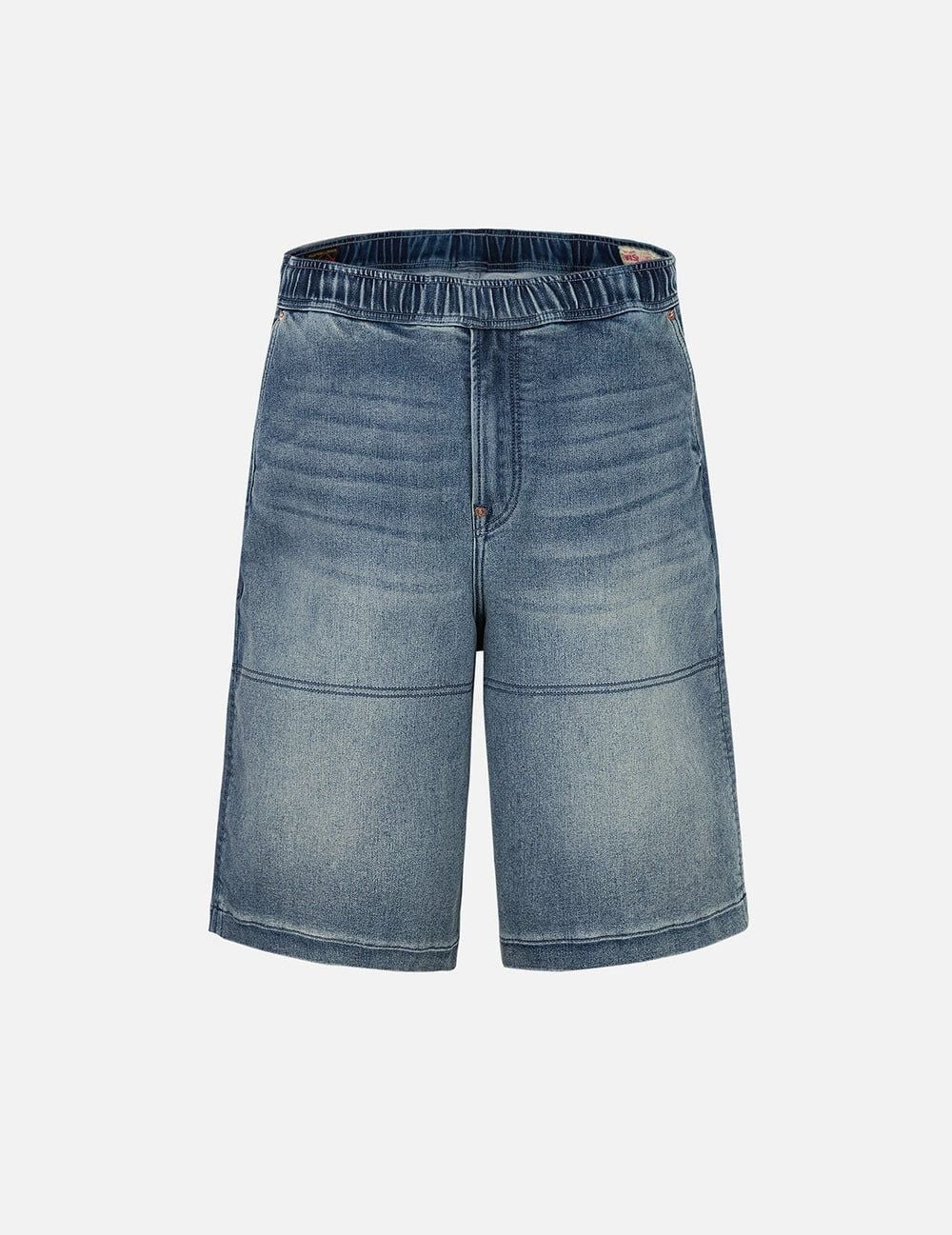  Quần Evisu Seagull and Logo Appliqué Shorts 'Denim' 