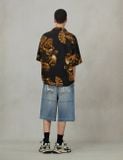  Quần Evisu Seagull and Logo Appliqué Shorts 'Denim' 