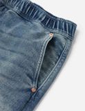  Quần Evisu Seagull and Logo Appliqué Shorts 'Denim' 