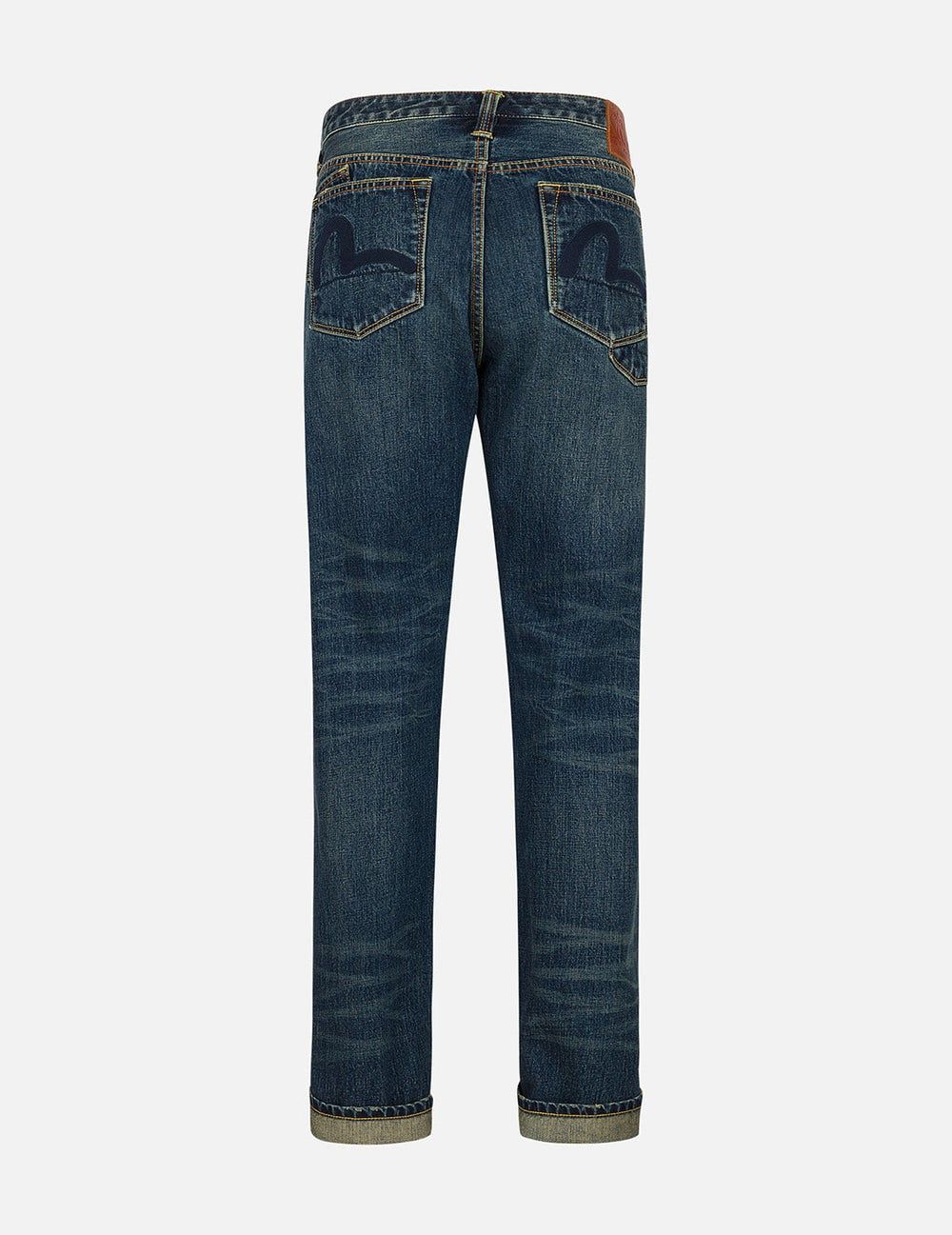  Quần Evisu Seagull Appliqué Embroidery 'Indigo' 