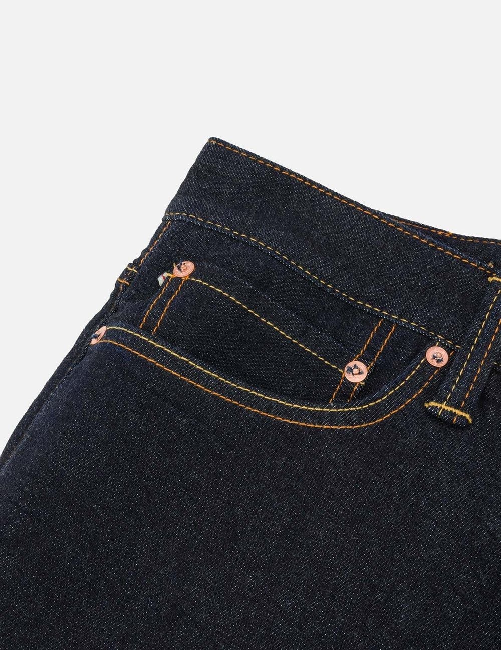  Quần Evisu Seagull Daicock Print Jeans 'Indigo' 