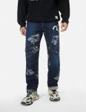 Quần Evisu Seagull Embroidery Jeans 'Indigo' 