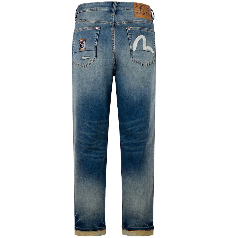  Quần Evisu Seagull Embroidery Jeans 'Indigo' 