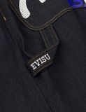  Quần Evisu Seagull Embroidery Slogan Shorts 'Denim' 
