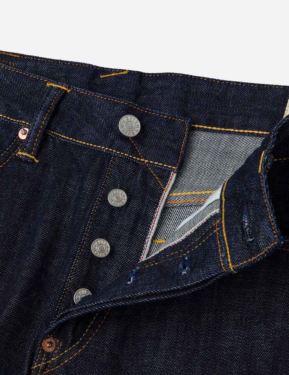  Quần Evisu Seagull Logo Brocade Appliqué 'Indigo' 