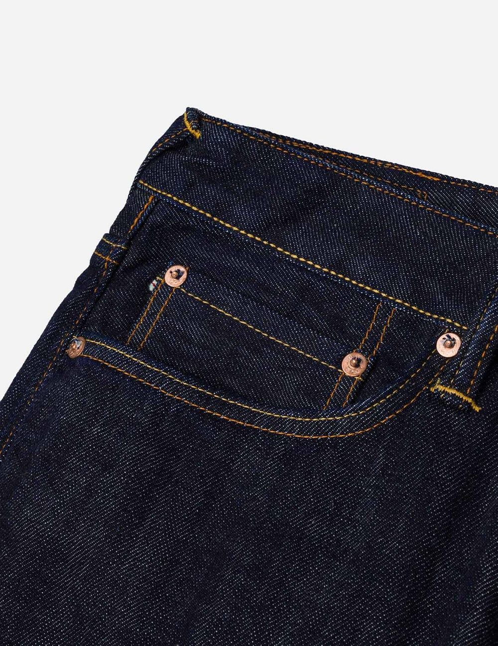  Quần Evisu Seagull Logo Brocade Appliqué 'Indigo' 