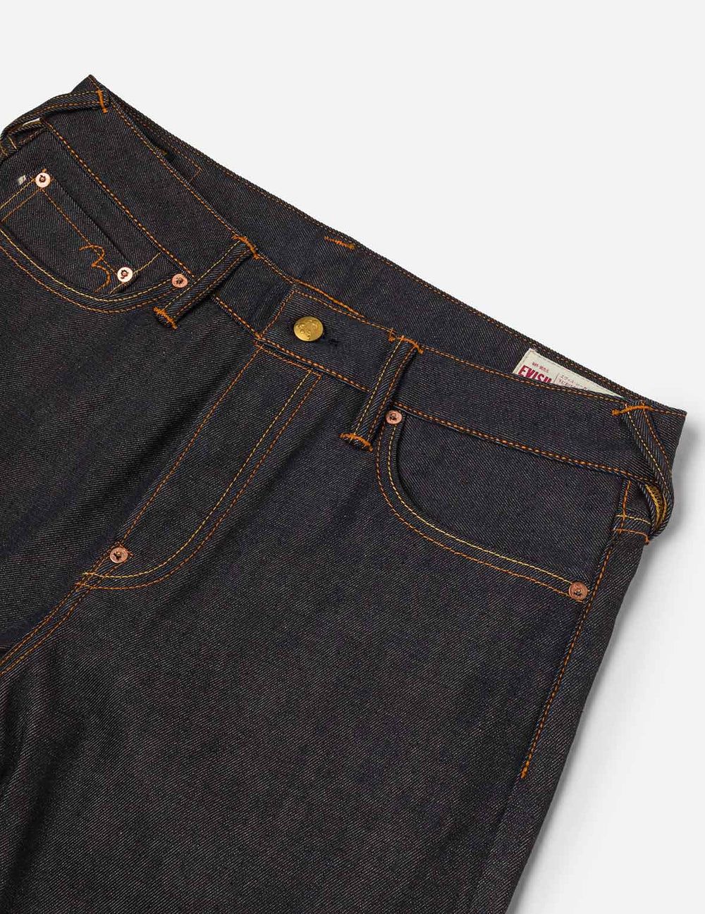  Quần Evisu Seagull Metallic Embroidery Jeans 'Indigo' 