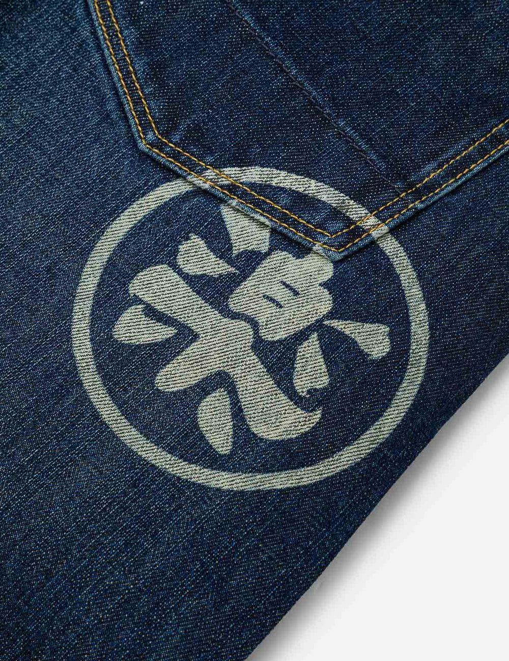  Quần Evisu Seagull Print Jeans 'Indigo' 