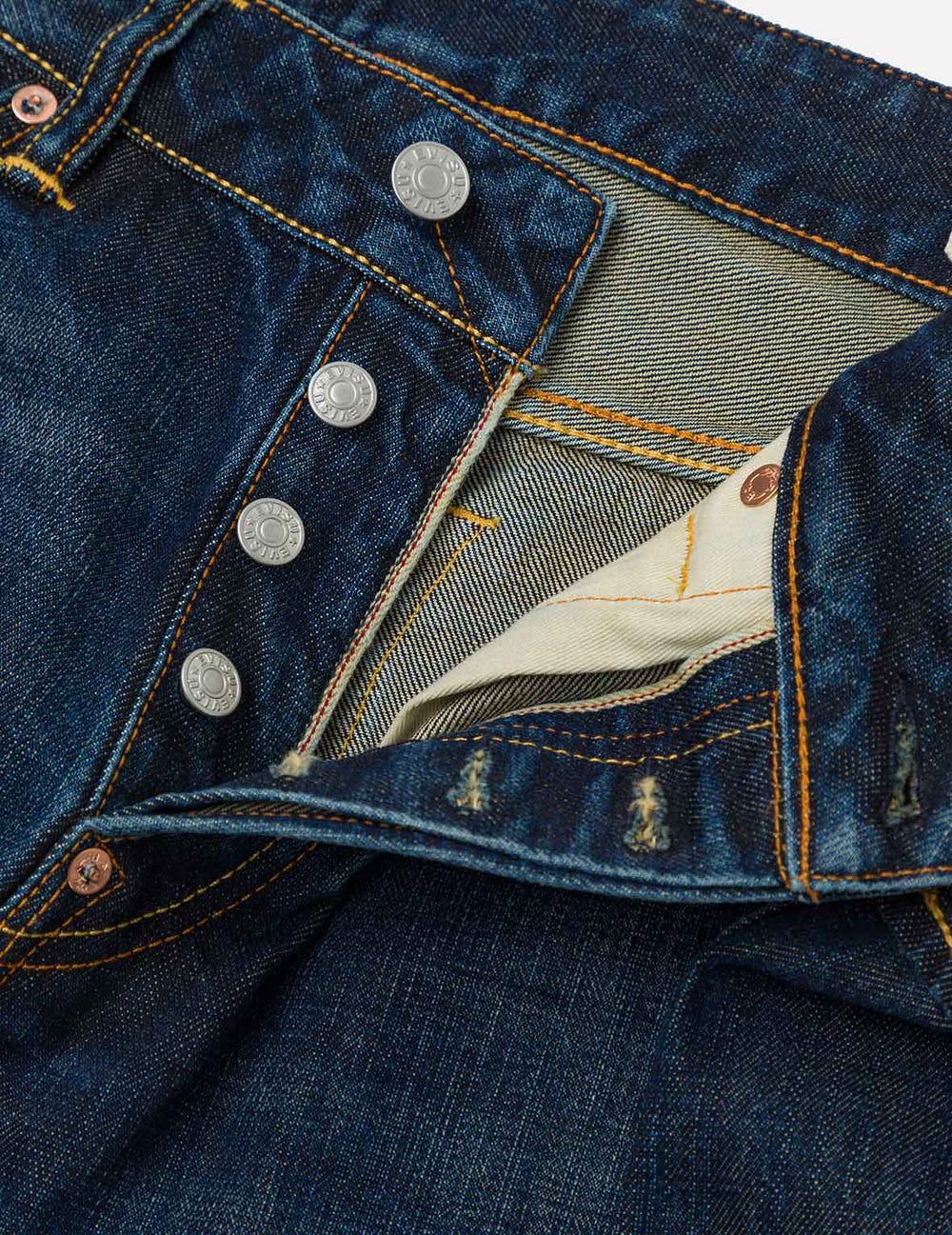  Quần Evisu Seagull Print Jeans 'Indigo' 