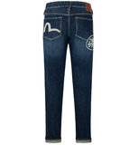  Quần Evisu Seagull Print Jeans 'Indigo' 