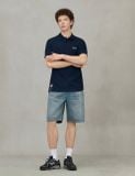  Quần Evisu Seagull Print Regular Shorts 'Denim' 