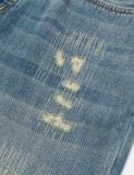  Quần Evisu Seagull Print Regular Shorts 'Denim' 