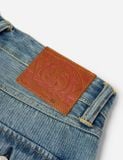  Quần Evisu Seagull Print Regular Shorts 'Denim' 
