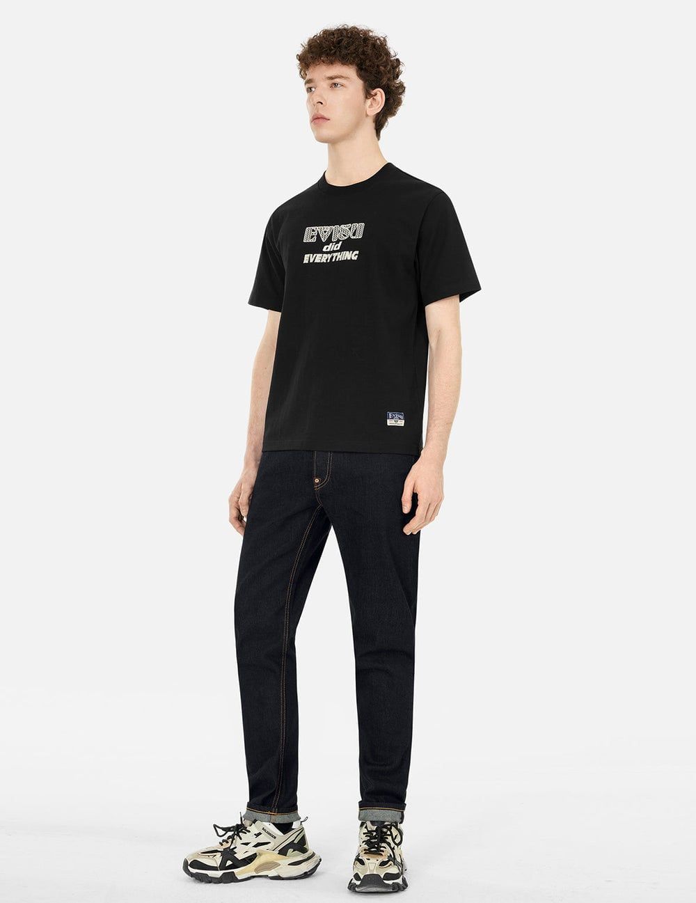  Quần Evisu Seagull with Kamon Print Jeans 'Indigo' 