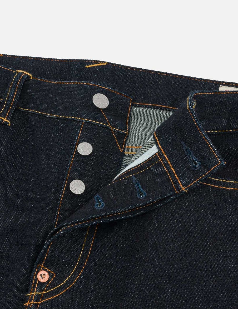  Quần Evisu Seagull with Kamon Print Jeans 'Indigo' 