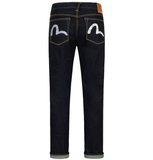  Quần Evisu Seagull with Kamon Print Jeans 'Indigo' 