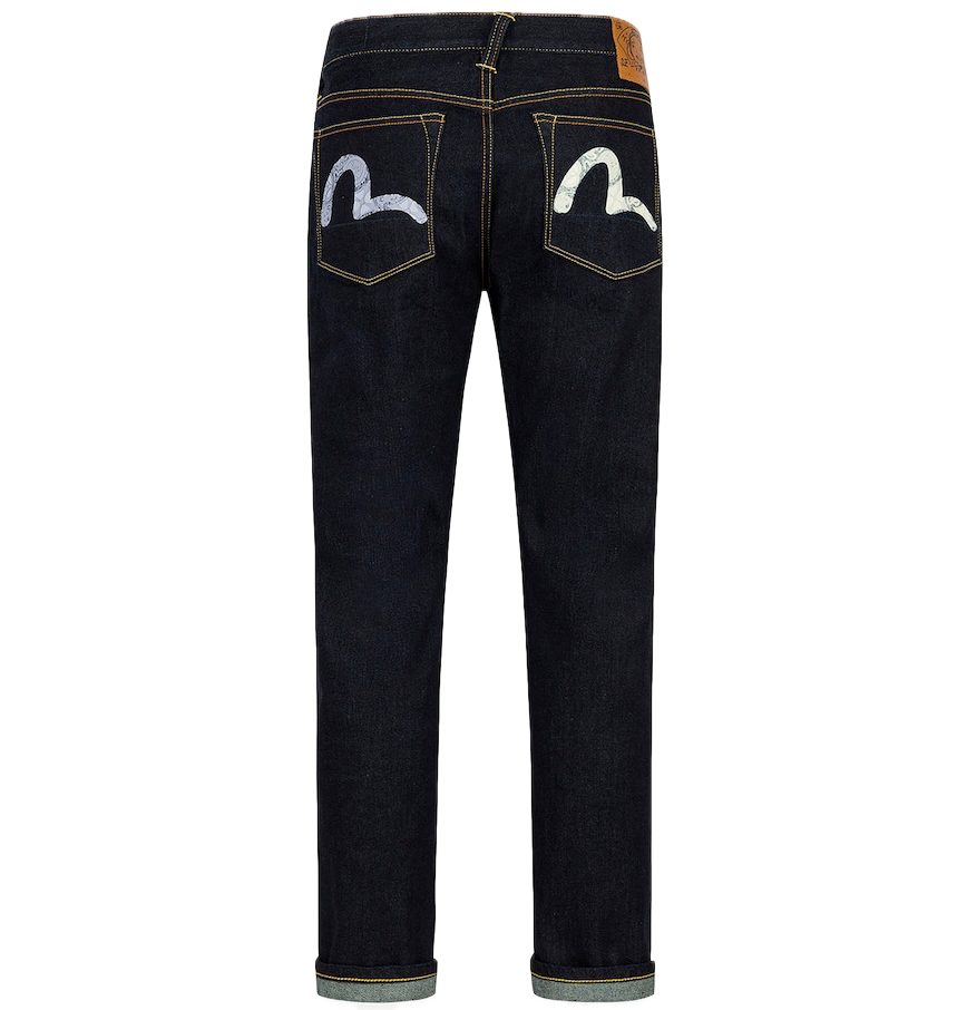  Quần Evisu Seagull with Kamon Print Jeans 'Indigo' 
