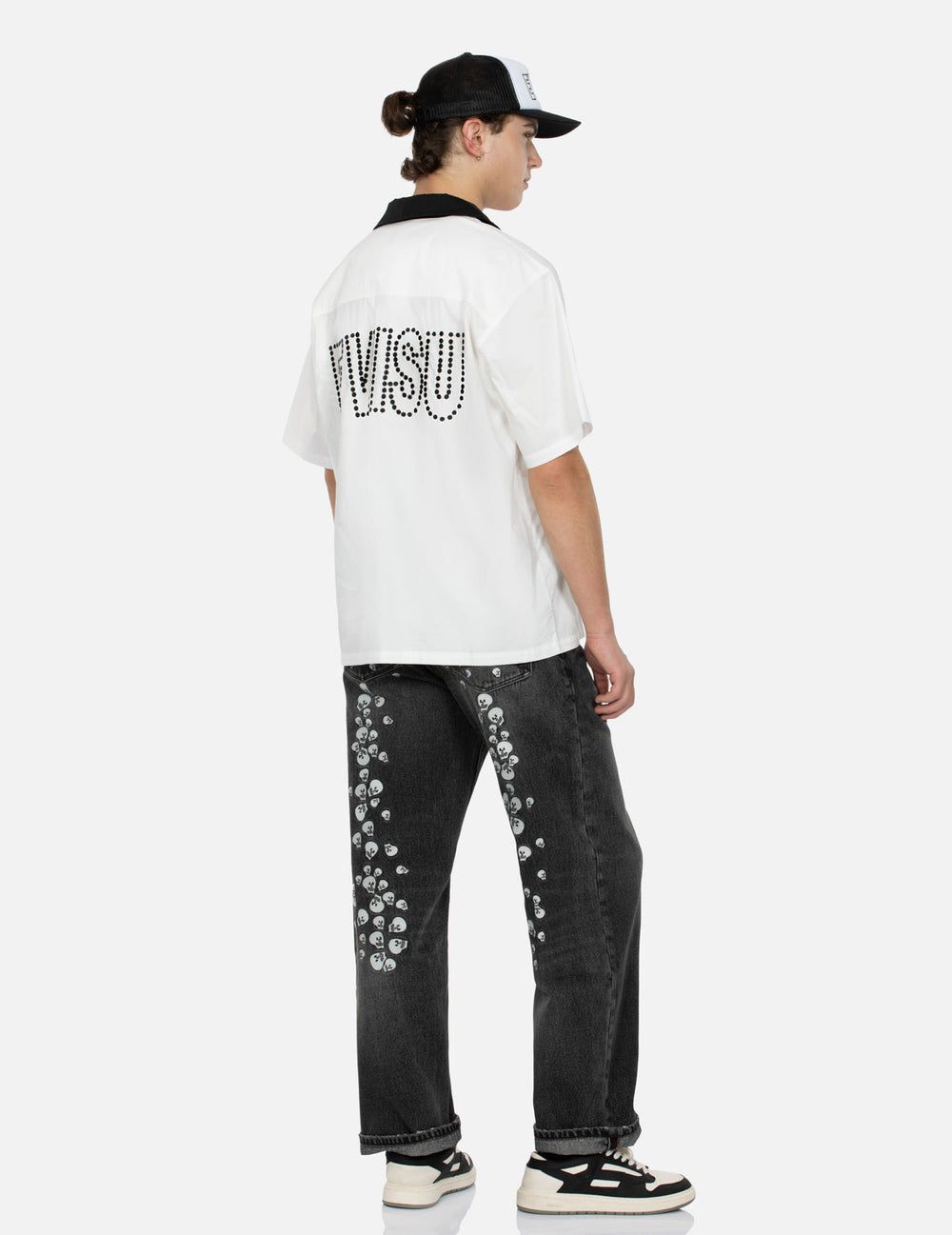  Quần Evisu Skull Embroidery Jeans 'Black' 