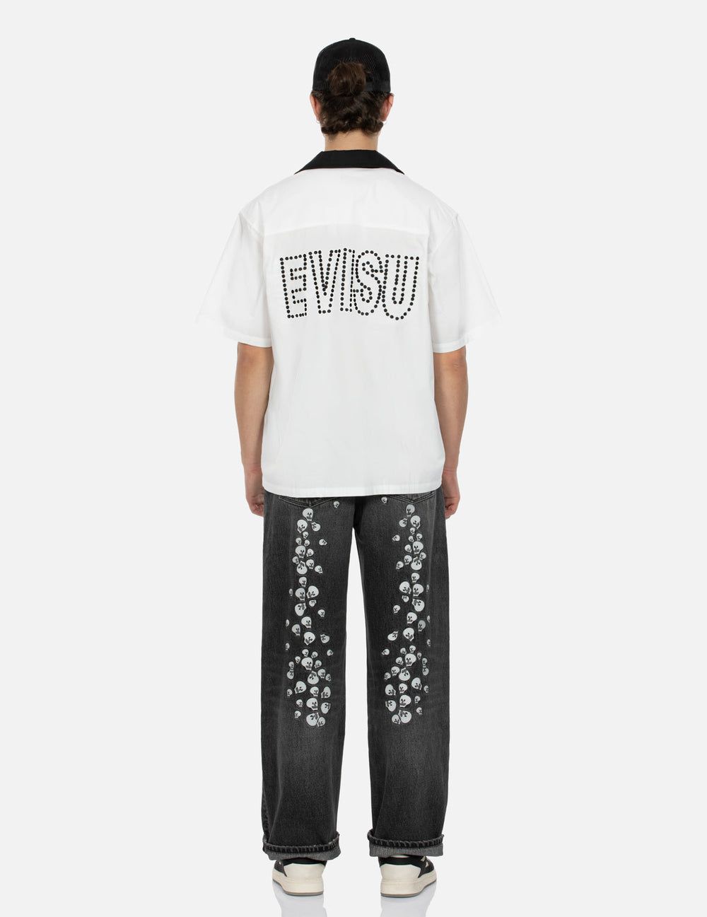  Quần Evisu Skull Embroidery Jeans 'Black' 