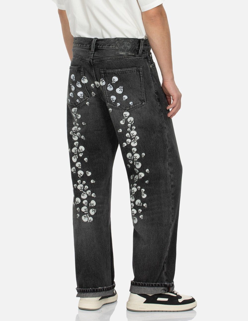  Quần Evisu Skull Embroidery Jeans 'Black' 