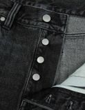  Quần Evisu Skull Embroidery Jeans 'Black' 