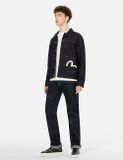  Quần Evisu Yellow Seagull Print 'Indigo' 