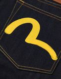  Quần Evisu Yellow Seagull Print 'Indigo' 