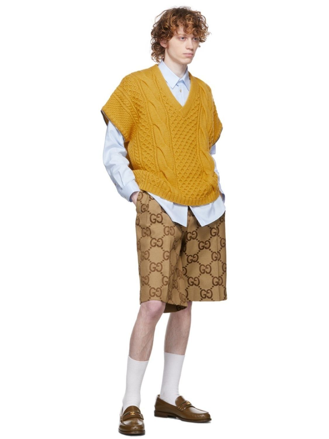  Quần Gucci Jumbo 'Beige' 