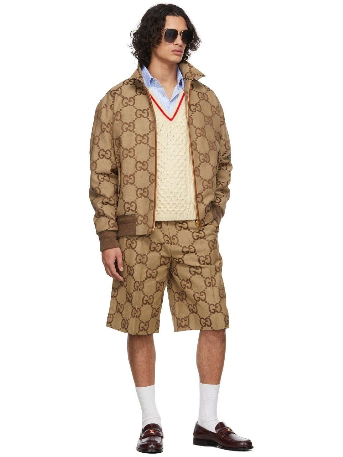  Quần Gucci Jumbo 'Beige' 