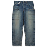  Quần Kenzo Cargo Monkey Fit Jeans 'Blue Denim' 