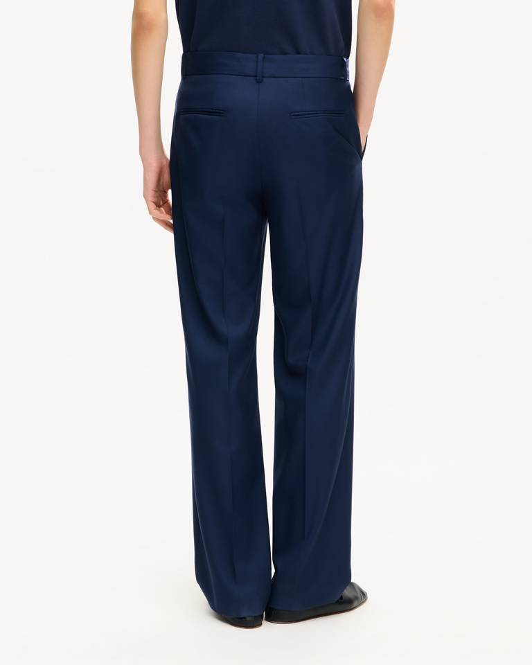  Quần Kenzo Straight Tailored Pants 'Blue Black' 