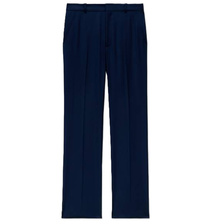  Quần Kenzo Straight Tailored Pants 'Blue Black' 