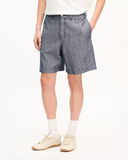  Quần Kenzo Tulip Straight Short 'Blue Black' 