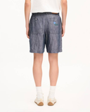  Quần Kenzo Tulip Straight Short 'Blue Black' 