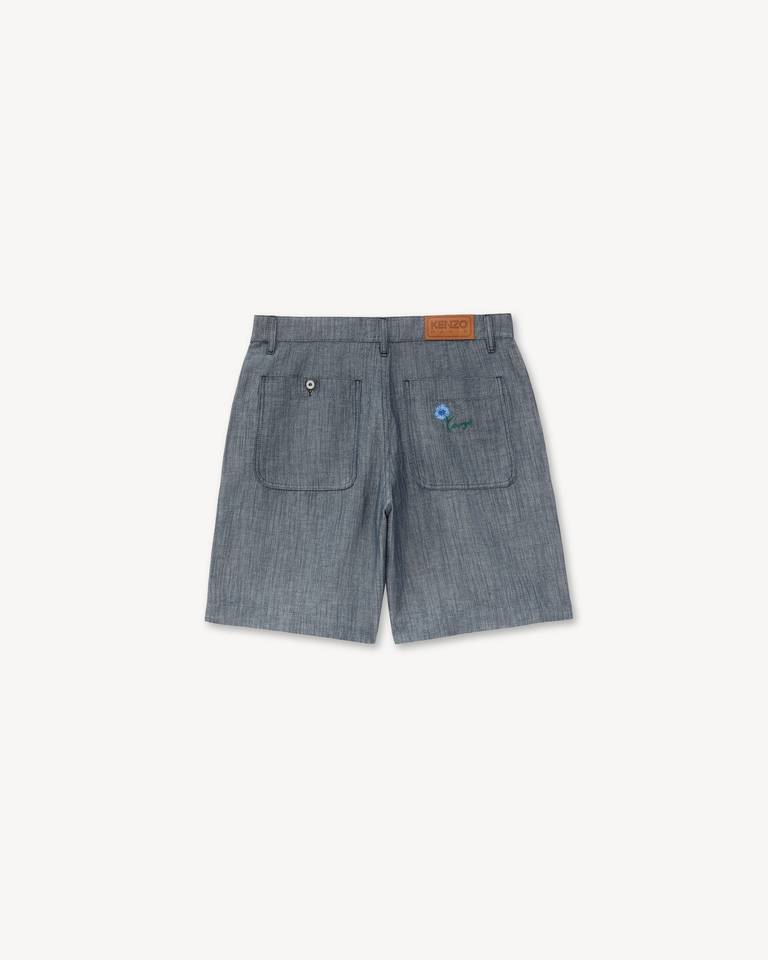  Quần Kenzo Tulip Straight Short 'Blue Black' 