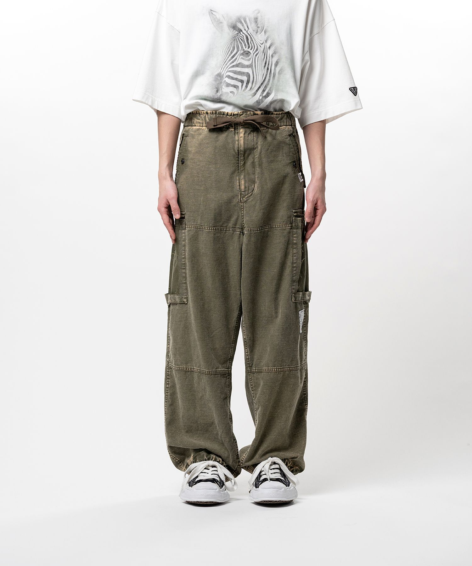  Quần Maison Mihara Yasuhiro Cargo Pants 'Dark Green' 