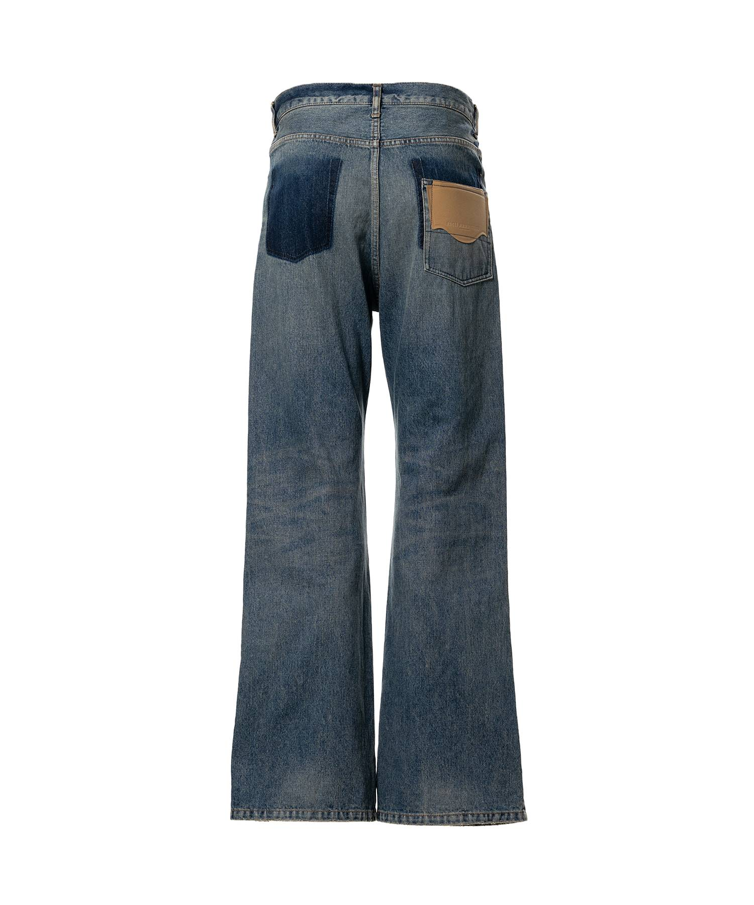  Quần Maison Mihara Yasuhiro Flared Denim Pants 'Indigo' 