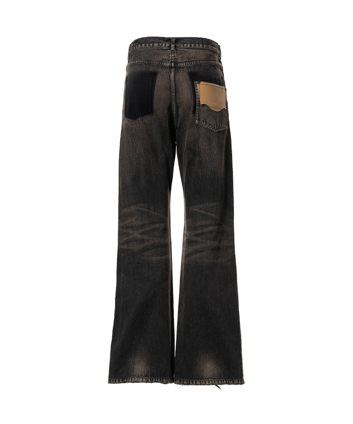  Quần Maison Mihara Yasuhiro Flared Denim Pants 'Black' 