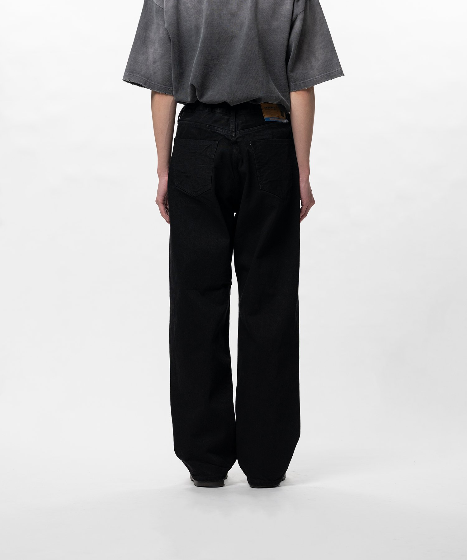  Quần Maison Mihara Yasuhiro One Washed Denim Pants 'Black' 