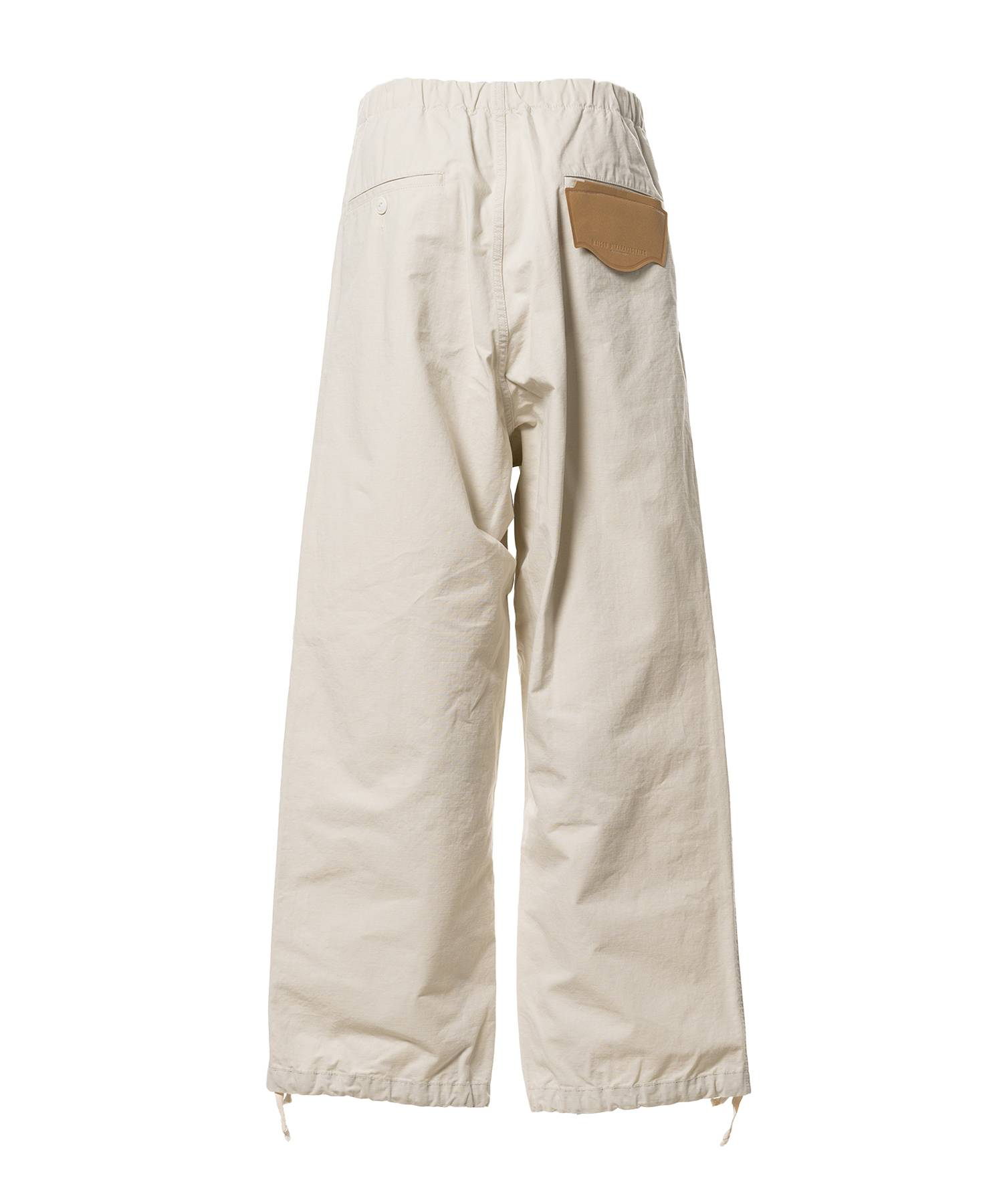  Quần Maison Mihara Yasuhiro Ripstop Parachute 'White' 